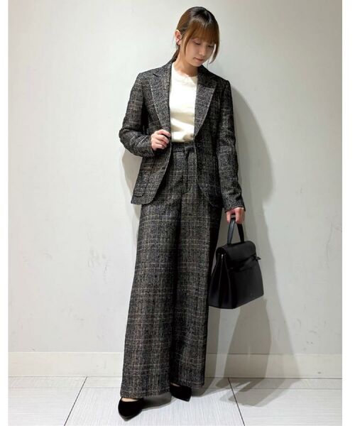 DRESSTERIOR / ドレステリア テーラードジャケット | ループグレンチェックジャケット | 詳細17