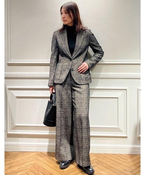 DRESSTERIOR / ドレステリア テーラードジャケット | ループグレンチェックジャケット | 詳細18