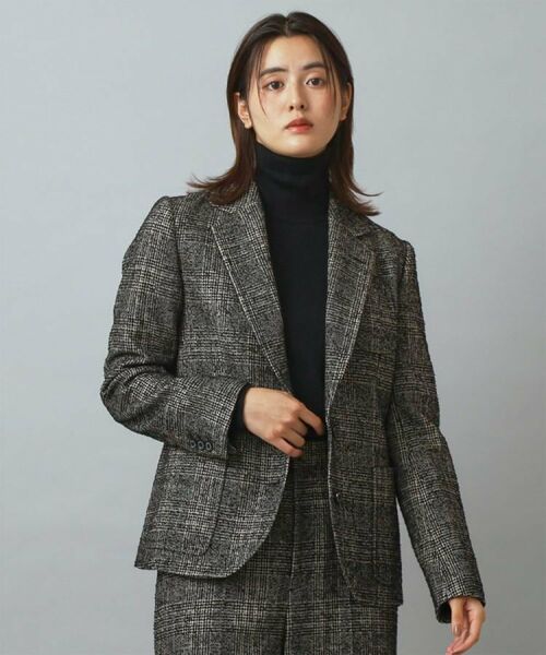 DRESSTERIOR / ドレステリア テーラードジャケット | ループグレンチェックジャケット | 詳細4