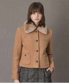 DRESSTERIOR / ドレステリア レザーブルゾン・ジャケット | 【otonaMUSE 11月号掲載】2WAYファーカラーメルトンジャケット