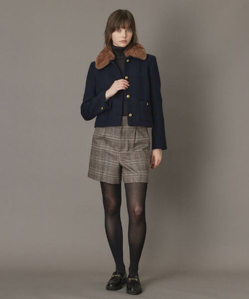 DRESSTERIOR / ドレステリア レザーブルゾン・ジャケット | 【otonaMUSE 11月号掲載】2WAYファーカラーメルトンジャケット | 詳細10