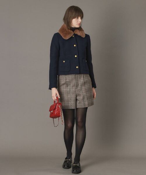 DRESSTERIOR / ドレステリア レザーブルゾン・ジャケット | 【otonaMUSE 11月号掲載】2WAYファーカラーメルトンジャケット | 詳細11