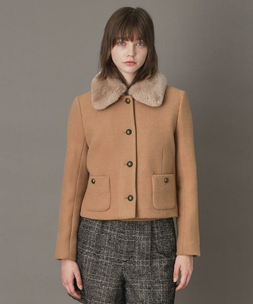 DRESSTERIOR / ドレステリア レザーブルゾン・ジャケット | 【otonaMUSE 11月号掲載】2WAYファーカラーメルトンジャケット | 詳細13