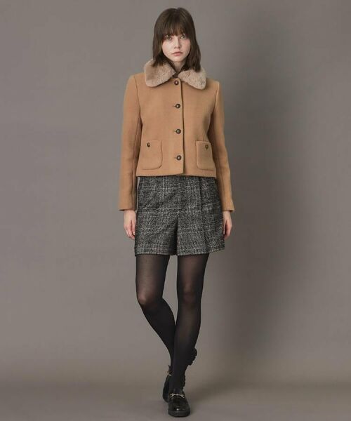 DRESSTERIOR / ドレステリア レザーブルゾン・ジャケット | 【otonaMUSE 11月号掲載】2WAYファーカラーメルトンジャケット | 詳細15