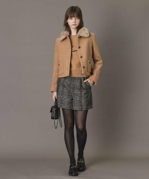 DRESSTERIOR / ドレステリア レザーブルゾン・ジャケット | 【otonaMUSE 11月号掲載】2WAYファーカラーメルトンジャケット | 詳細17