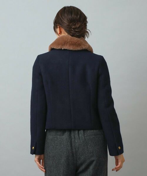 DRESSTERIOR / ドレステリア レザーブルゾン・ジャケット | 【otonaMUSE 11月号掲載】2WAYファーカラーメルトンジャケット | 詳細19