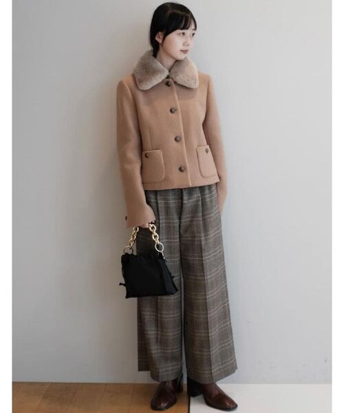 DRESSTERIOR / ドレステリア レザーブルゾン・ジャケット | 【otonaMUSE 11月号掲載】2WAYファーカラーメルトンジャケット | 詳細27