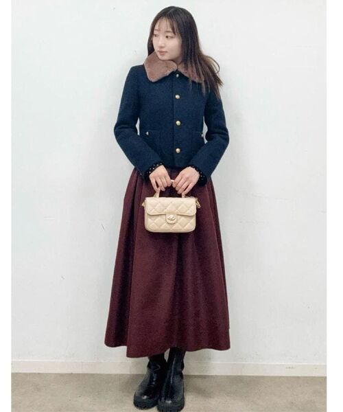 DRESSTERIOR / ドレステリア レザーブルゾン・ジャケット | 【otonaMUSE 11月号掲載】2WAYファーカラーメルトンジャケット | 詳細28