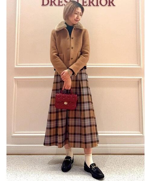 DRESSTERIOR / ドレステリア レザーブルゾン・ジャケット | 【otonaMUSE 11月号掲載】2WAYファーカラーメルトンジャケット | 詳細29