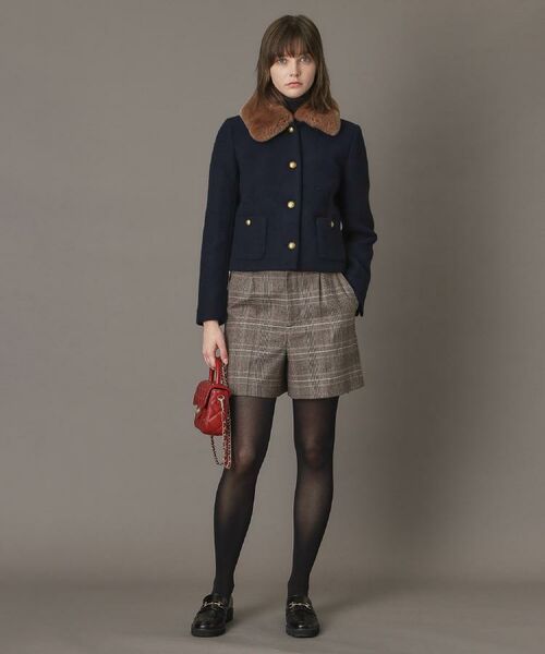 DRESSTERIOR / ドレステリア レザーブルゾン・ジャケット | 【otonaMUSE 11月号掲載】2WAYファーカラーメルトンジャケット | 詳細9