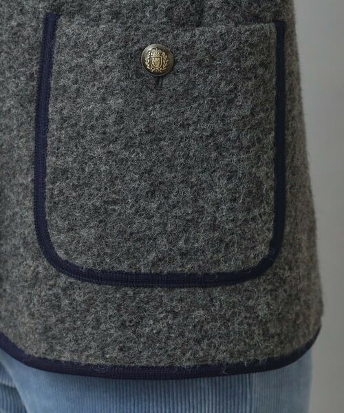 DRESSTERIOR / ドレステリア ノーカラージャケット | チロリアンニットジャケット | 詳細19