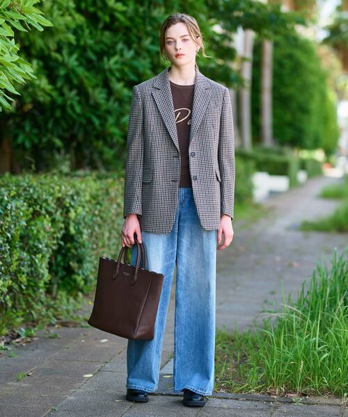 DRESSTERIOR / ドレステリア テーラードジャケット | 【きれいめカジュアル/オンオフ】ガンクラブチェックジャケット | 詳細1