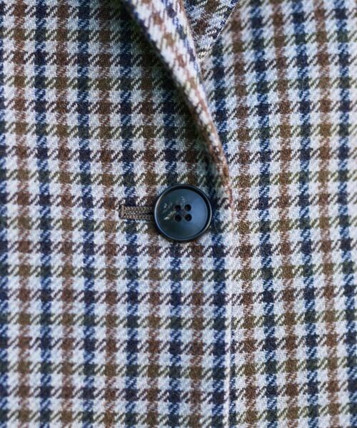 DRESSTERIOR / ドレステリア テーラードジャケット | 【きれいめカジュアル/オンオフ】ガンクラブチェックジャケット | 詳細13