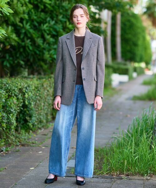 DRESSTERIOR / ドレステリア テーラードジャケット | 【きれいめカジュアル/オンオフ】ガンクラブチェックジャケット | 詳細3