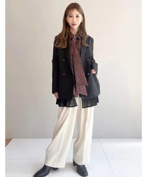 DRESSTERIOR / ドレステリア テーラードジャケット | 【モデル美香×DRESSTERIOR】美香さんコラボプリーツヘムジャケット | 詳細19