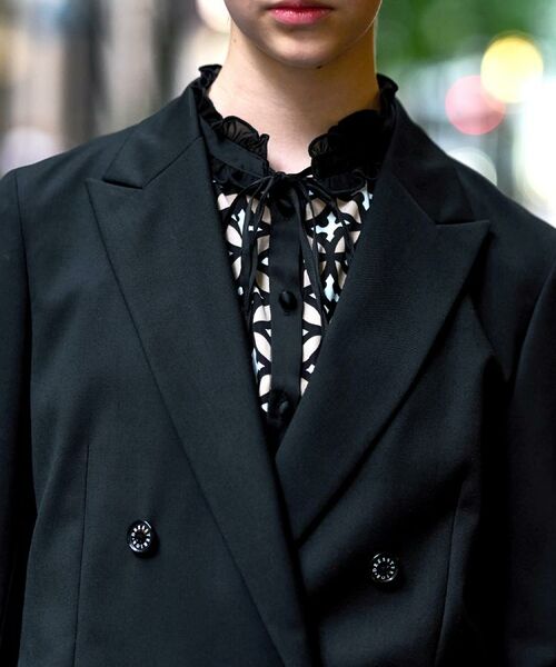 DRESSTERIOR / ドレステリア テーラードジャケット | 【モデル美香×DRESSTERIOR】美香さんコラボプリーツヘムジャケット | 詳細9