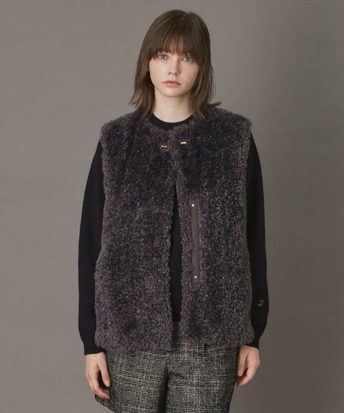 DRESSTERIOR / ドレステリア その他アウター | 【otonaMUSE 11月号掲載】エコファージレ（チャコールグレー(014)）