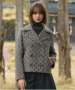 DRESSTERIOR / ドレステリア ピーコート | オーバーラップサークルPジャケット