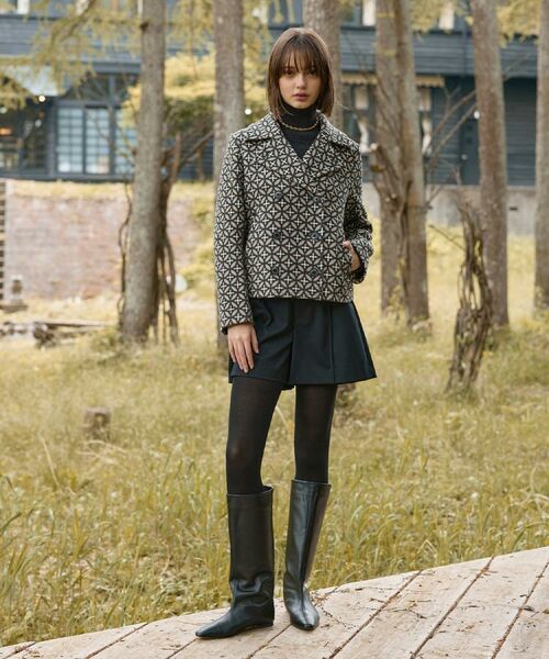 DRESSTERIOR / ドレステリア ピーコート | オーバーラップサークルPジャケット | 詳細1