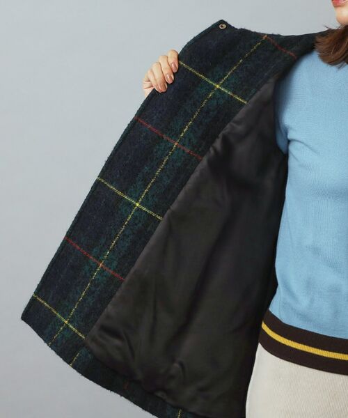 DRESSTERIOR / ドレステリア ダッフルコート | 【CLASSY.12月号掲載】タータンチェックショートダッフル | 詳細15