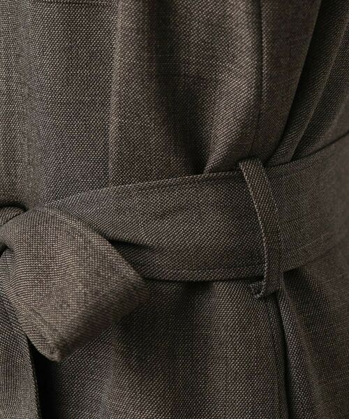 DRESSTERIOR / ドレステリア ロング・マキシ丈ワンピース | 【洗える/前開きボタン】ウォッシャブルツイードライクワンピース | 詳細11