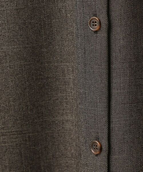 DRESSTERIOR / ドレステリア ロング・マキシ丈ワンピース | 【洗える/前開きボタン】ウォッシャブルツイードライクワンピース | 詳細13