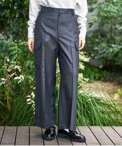 DRESSTERIOR / ドレステリア パンツ | ラスターツイルワイドカーゴパンツ