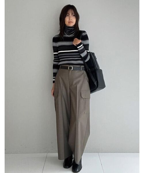 DRESSTERIOR / ドレステリア パンツ | ラスターツイルワイドカーゴパンツ | 詳細21