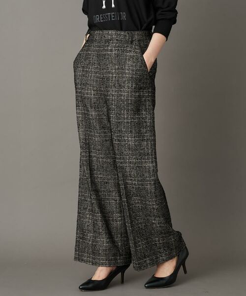 DRESSTERIOR / ドレステリア パンツ | ループグレンチェックワイドパンツ | 詳細3