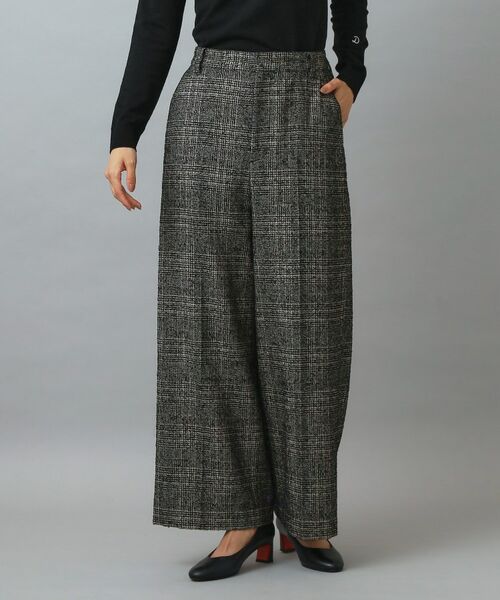 DRESSTERIOR / ドレステリア パンツ | ループグレンチェックワイドパンツ | 詳細4