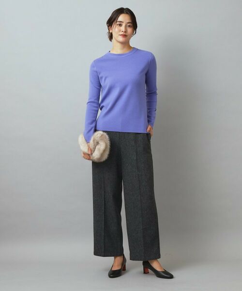 DRESSTERIOR / ドレステリア パンツ | ウォッシャブルツイードイージーパンツ | 詳細13