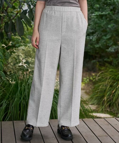 DRESSTERIOR / ドレステリア パンツ | ウォッシャブルツイードイージーパンツ | 詳細2