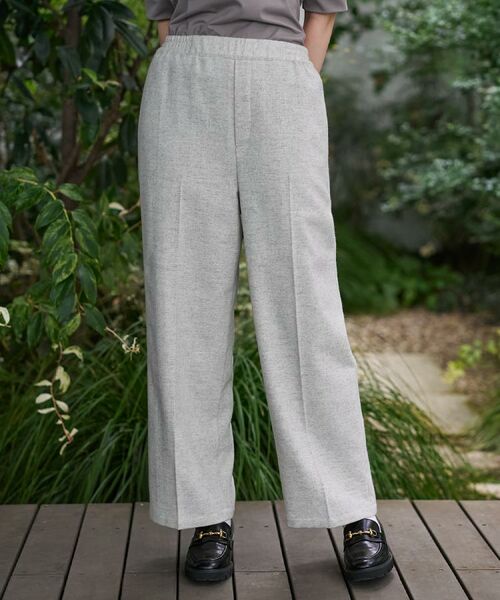DRESSTERIOR / ドレステリア パンツ | ウォッシャブルツイードイージーパンツ | 詳細3