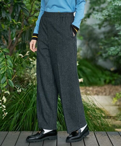 DRESSTERIOR / ドレステリア パンツ | ウォッシャブルツイードイージーパンツ | 詳細8