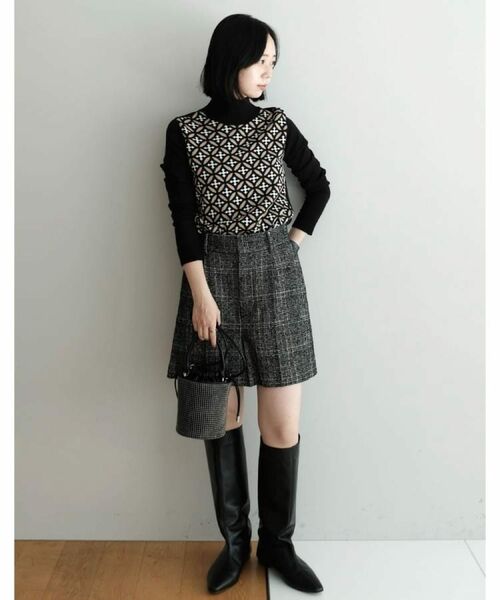 DRESSTERIOR / ドレステリア ショート・ハーフ・半端丈パンツ | 【CLASSY.12月号掲載】ループグレンチェックショートパンツ | 詳細15