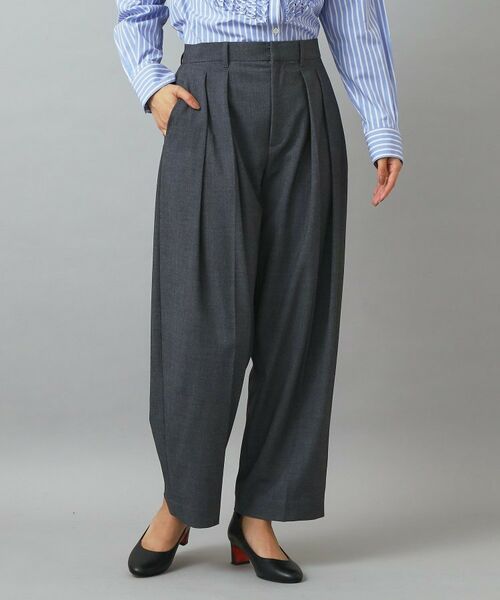 DRESSTERIOR/ドレステリア カーブスラックスパンツ グレー(012) 36(S) DRESSTERIOR/ドレステリア カーブスラックスパンツ グレー(012) 36(S)