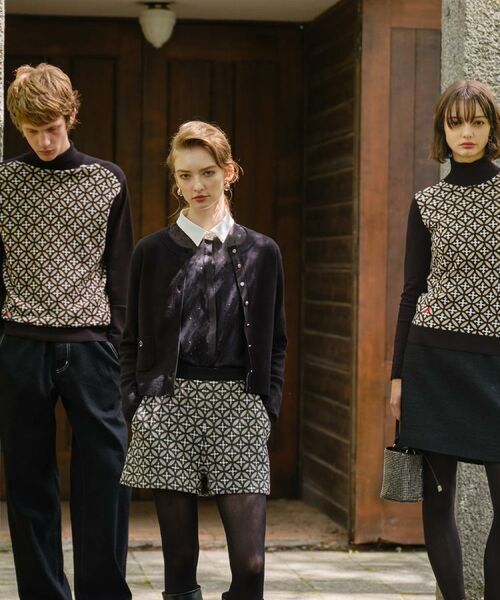 DRESSTERIOR / ドレステリア ショート・ハーフ・半端丈パンツ | 【otonaMUSE 11月号掲載】オーバーラップサークルショートパンツ | 詳細2