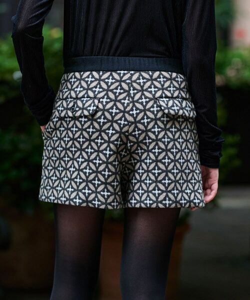 DRESSTERIOR / ドレステリア ショート・ハーフ・半端丈パンツ | 【otonaMUSE 11月号掲載】オーバーラップサークルショートパンツ | 詳細9