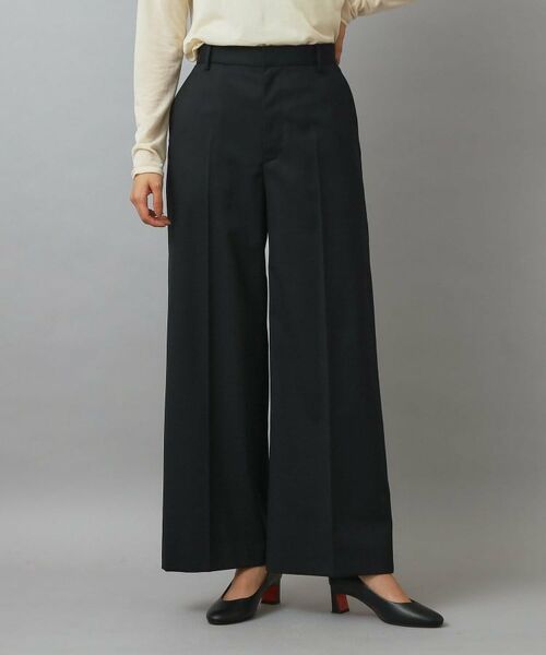 DRESSTERIOR / ドレステリア パンツ | ブラックSETUPワイドパンツ | 詳細6