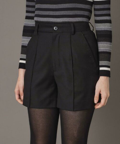 DRESSTERIOR / ドレステリア ショート・ハーフ・半端丈パンツ | 【美人百花/モデル美香着用/otonaMUSE 11月号掲載】ブラックSET UPショートパンツ | 詳細10