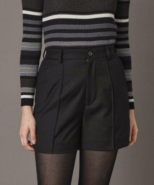DRESSTERIOR / ドレステリア ショート・ハーフ・半端丈パンツ | 【美人百花/モデル美香着用/otonaMUSE 11月号掲載】ブラックSET UPショートパンツ(ブラック(019))