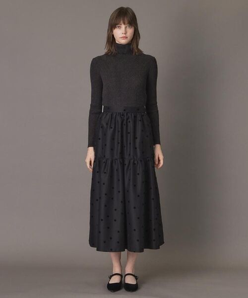 DRESSTERIOR / ドレステリア ロング・マキシ丈スカート | 【CLASSY.12月号掲載】フロッキードットスカート | 詳細2