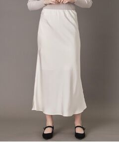 DRESSTERIOR / ドレステリア ロング・マキシ丈スカート | 【CLASSY.12月号掲載】ストレッチヴィンテージサテンナロースカート