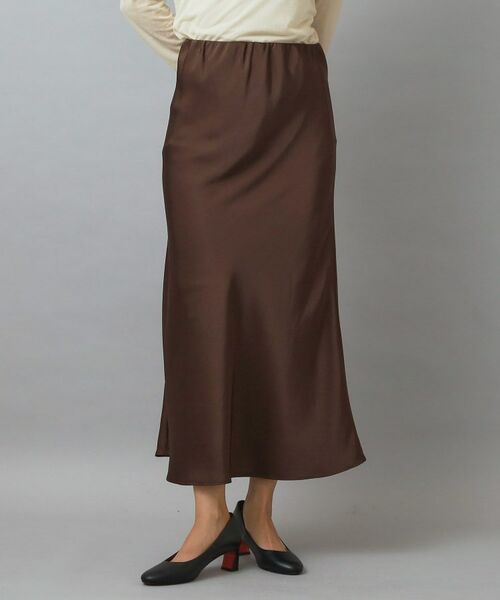 DRESSTERIOR / ドレステリア ロング・マキシ丈スカート | 【CLASSY.12月号掲載】ストレッチヴィンテージサテンナロースカート | 詳細12