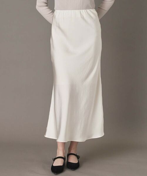 DRESSTERIOR / ドレステリア ロング・マキシ丈スカート | 【CLASSY.12月号掲載】ストレッチヴィンテージサテンナロースカート | 詳細2