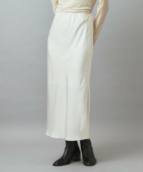 DRESSTERIOR / ドレステリア ロング・マキシ丈スカート | 【CLASSY.12月号掲載】ストレッチヴィンテージサテンナロースカート | 詳細5