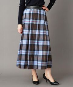 DRESSTERIOR / ドレステリア ロング・マキシ丈スカート | チェックタックソフトプリーツスカート
