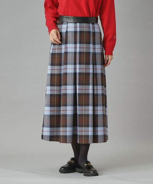 DRESSTERIOR / ドレステリア ロング・マキシ丈スカート | チェックタックソフトプリーツスカート | 詳細12