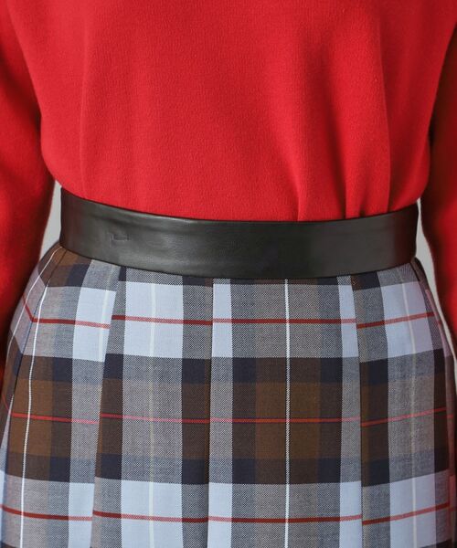 DRESSTERIOR / ドレステリア ロング・マキシ丈スカート | チェックタックソフトプリーツスカート | 詳細15