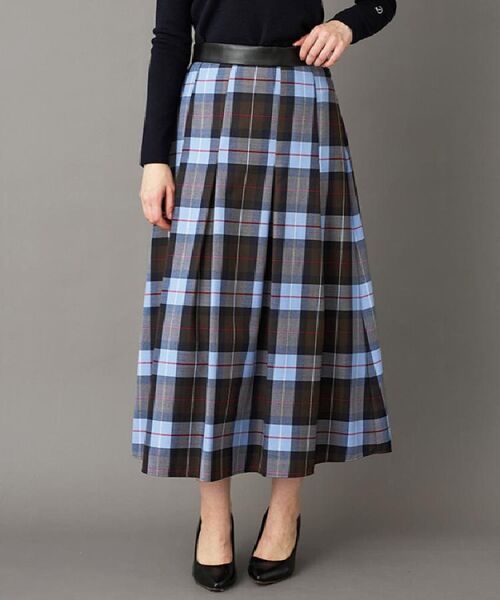 DRESSTERIOR / ドレステリア ロング・マキシ丈スカート | チェックタックソフトプリーツスカート | 詳細2
